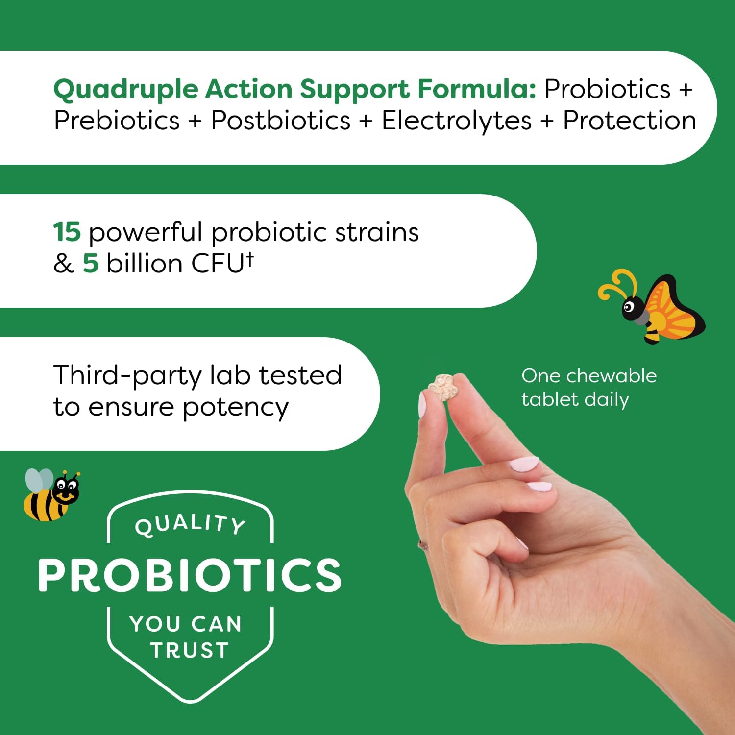 probulin-total-care-my-little-bugs-chewable-tablets---prebiotics-probiotics-postbiotics---5-billion-cfu---15-strains---twin-pack-5
