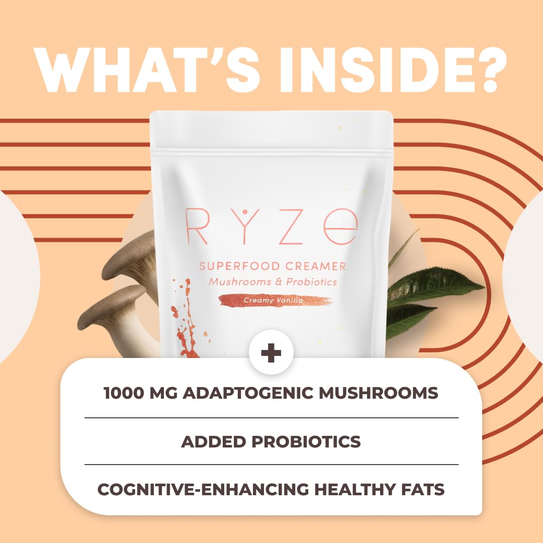ryze-superfood-creamer-with-mushrooms-and-probiotics---6-adaptogenic-mushroom-blend-for-energy-focus-digestion-and-immunity---gluten-free-keto-friendly---cordyceps-lions-mane-turkey-tail---30-servings-5