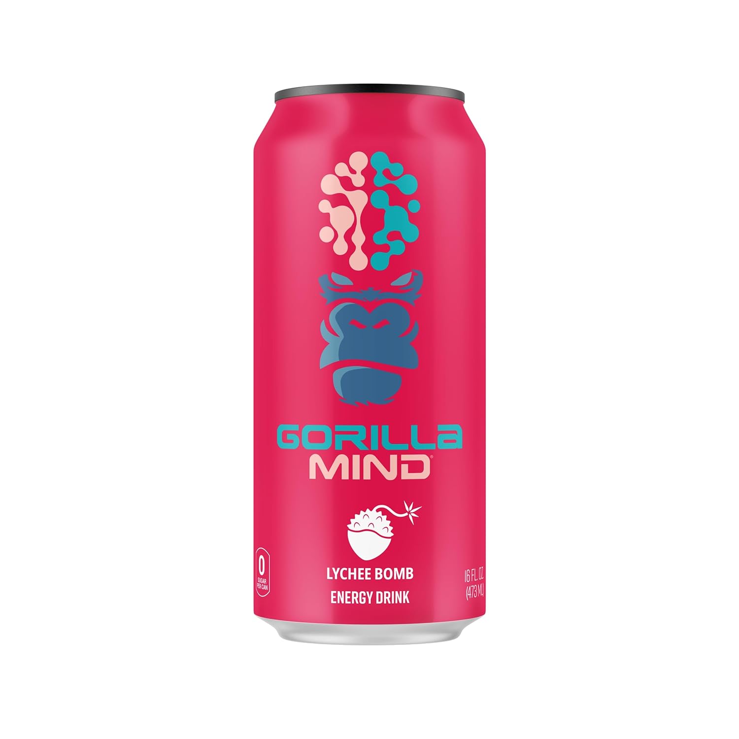 premium-gorilla-mind-energy-drink---boost-energy-focus-with-n-acetyl-l-tyrosine-alpha-gpc-caffeine-uridine-saffron---zero-sugar-zero-artificial-colors---16oz-12-pack-variety-pack-2-3
