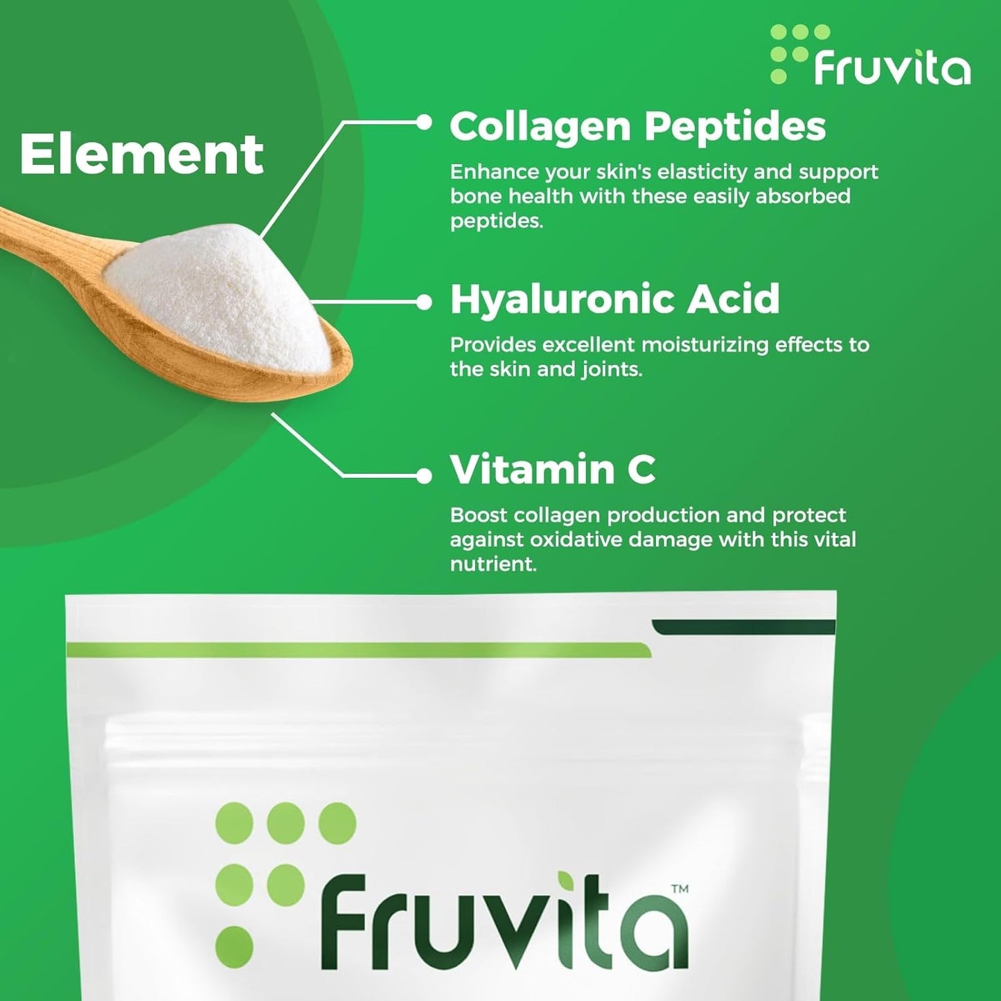 fruvita-multi-collagen-peptides-powder---2lb---8-types-of-collagen-with-hyaluronic-acid-vitamin-c---unflavored---non-gmo---supports-hair-skin-nails-joints-bones-5