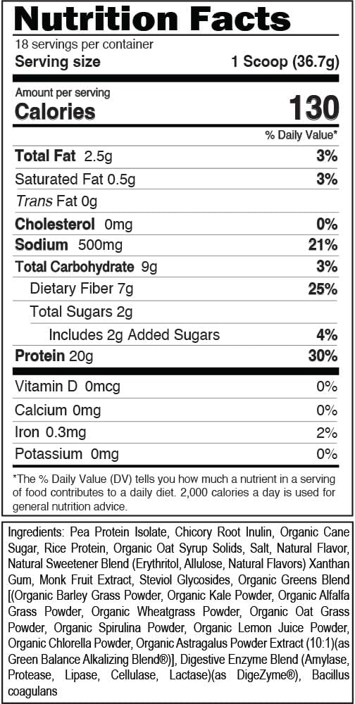 evlution-nutrition-plant-protein-powder---vegan-non-gmo-gluten-free-probiotics-bcaas-fiber---complete-plant-based-protein-complex---15-lb---natural-vanilla-flavor-2