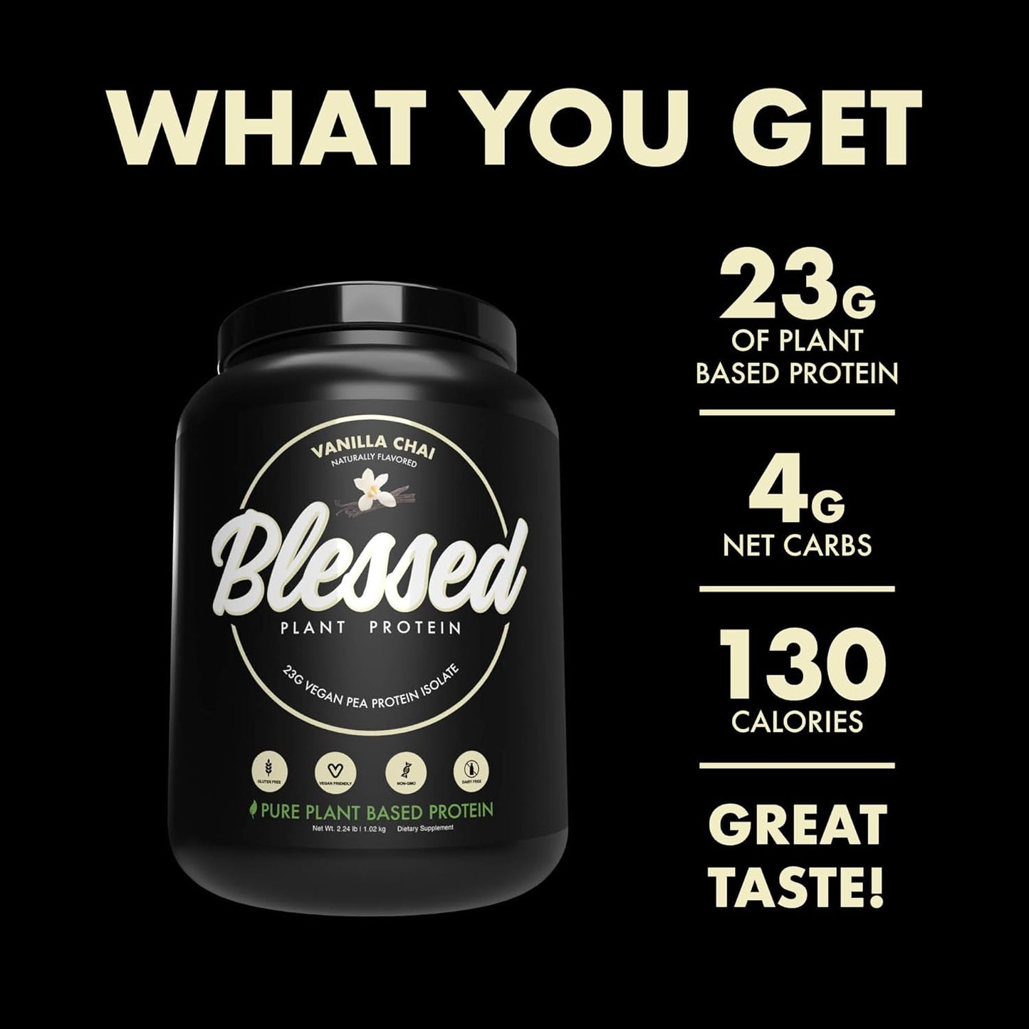 vanilla-chai-vegan-protein-powder---plant-based-meal-replacement-shake-with-23g-of-pea-protein-dairy-gluten-soy-free---30-servings-5