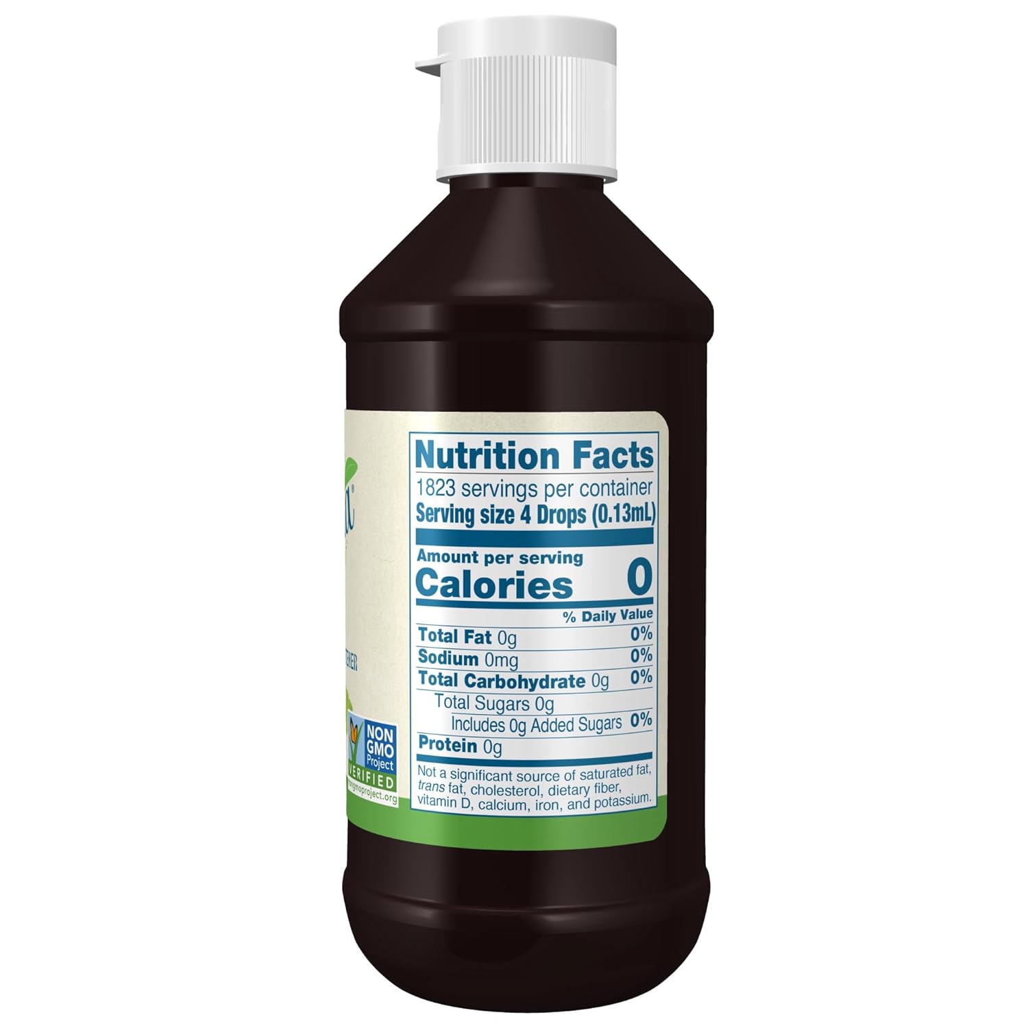 Organic Zero-Calorie Liquid Sweetener, Keto & Diabetic Friendly, No Erythritol, 8oz - NOW Foods BetterStevia - Espot.com.au