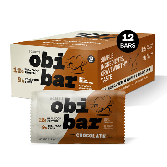 bobbys-obi-bar-chocolate---protein-and-oat-fiber-meal-bar-with-almond-chunks-24oz-12-pack---all-natural-low-glycemic-soy-and-dairy-free-1