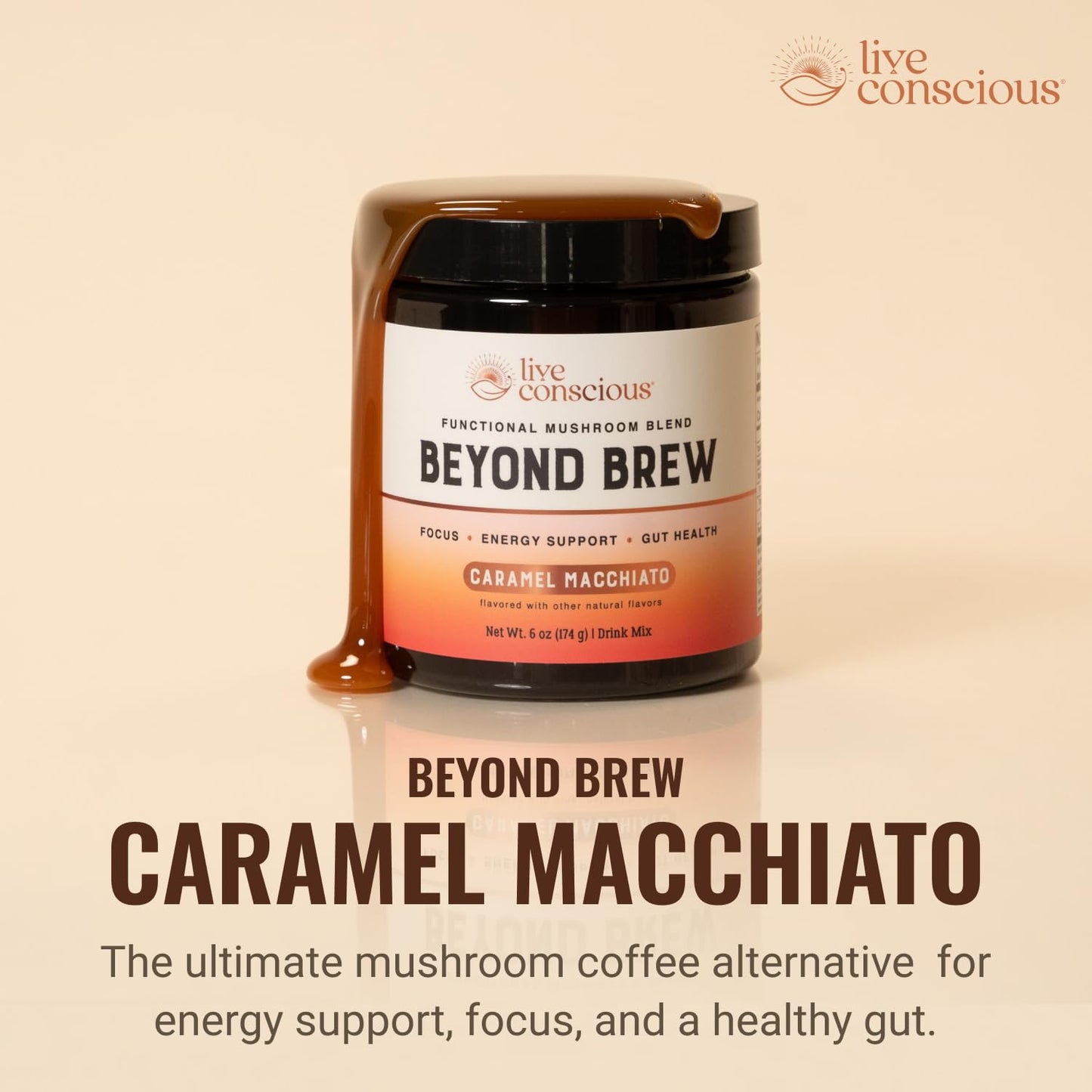 organic-caramel-macchiato-coffee-alternative-with-mushroom-complex-prebiotics-probiotics---low-caffeine-superfood-drink-2-pack-2