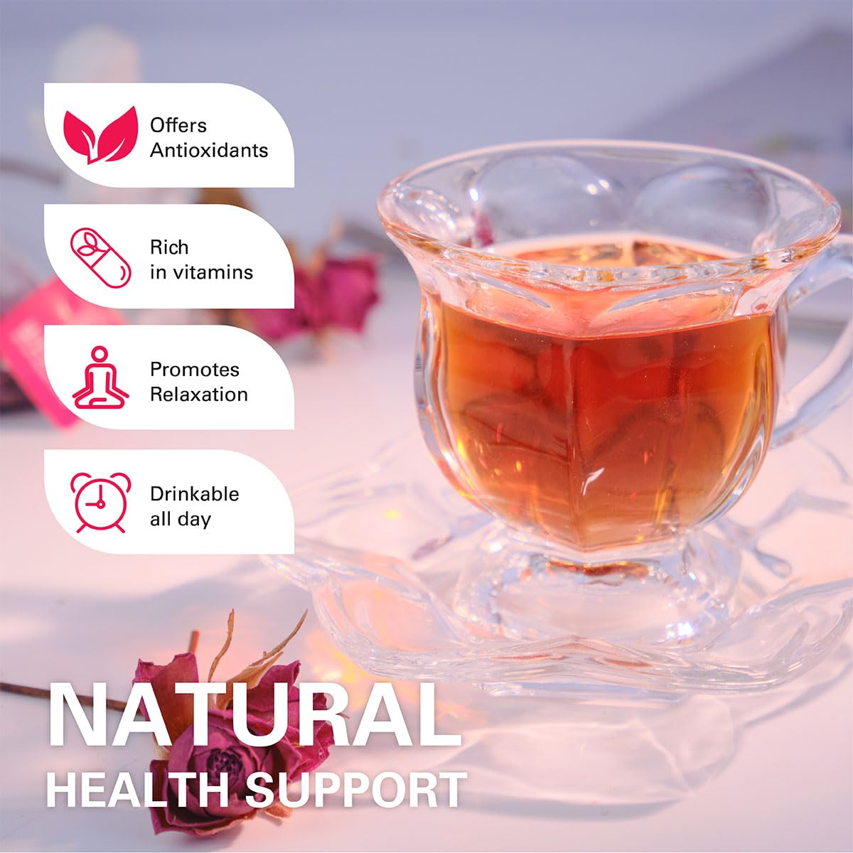 decaffeinated-rose-black-tea-bags---15-pyramid-bags-with-pingyin-rose-petals-apples-stevia---herbal-natural-caffeine-free-3