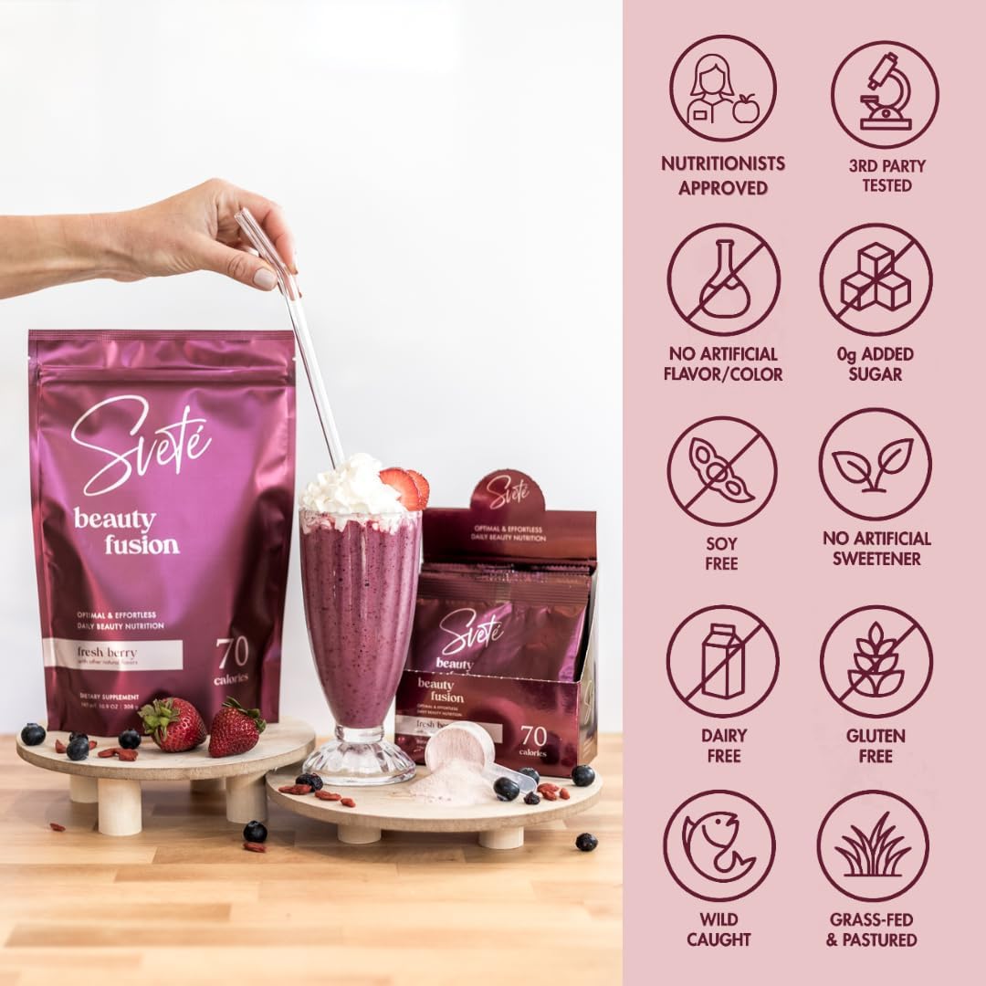 svete-hydrolyzed-collagen-powder-for-women-with-hyaluronic-acid-biotin-vitamin-c-and-probiotics---keto-protein-superfood-in-berry-flavor-7-packets-5