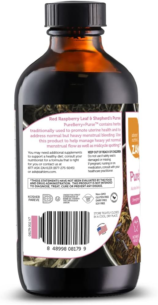 certified-kosher-liquid-raspberry-leaf-shepherds-purse-8oz---strengthens-uterine-tissue---zahler-pureberrypurse-3