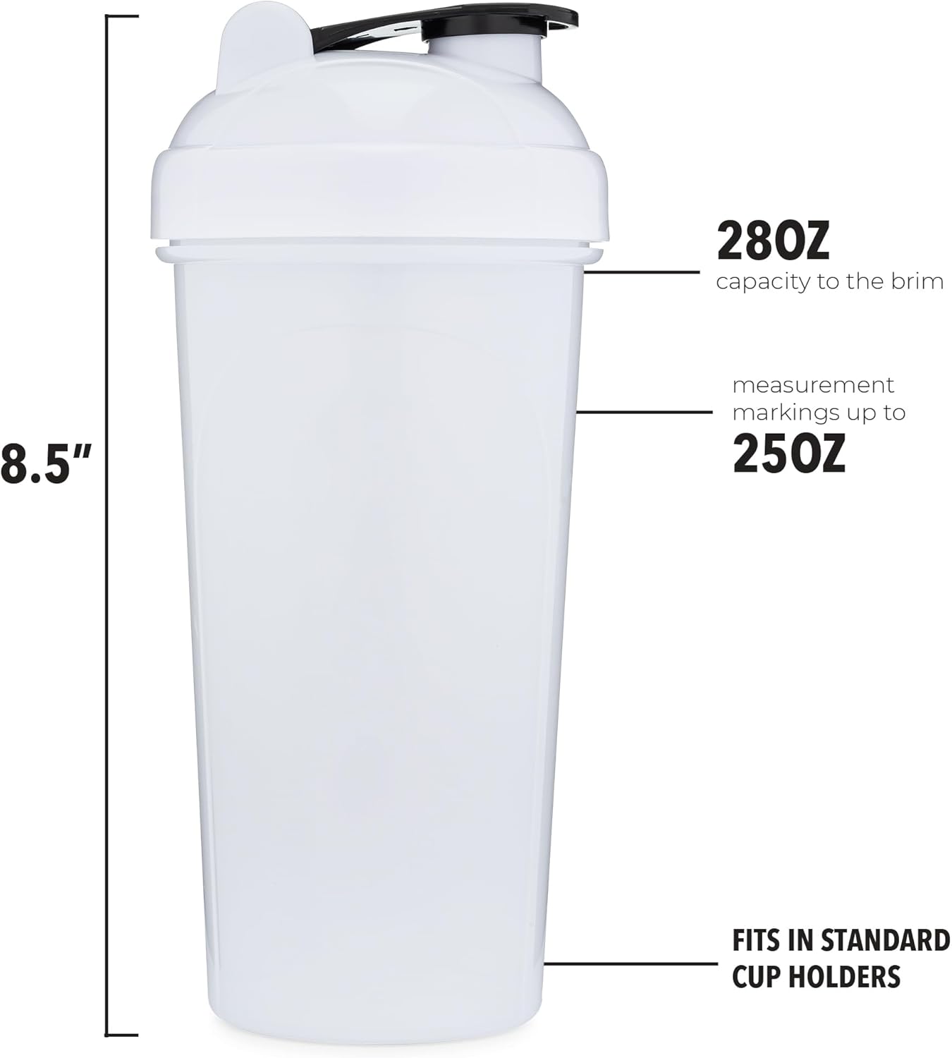 5-pack-protein-funnels-with-carabiner-4-pack-shaker-bottles-bpa-free-dishwasher-safe-fitness-bundle-5