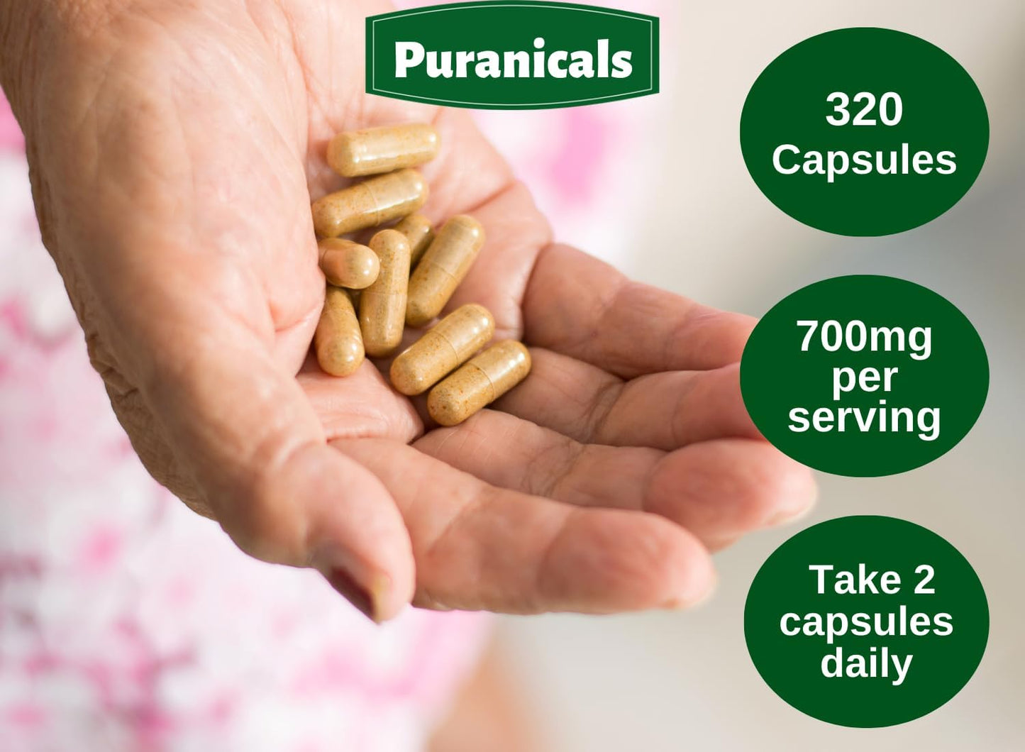 Ginger Root Powder Capsules - 320 Count | Non GMO & Gluten Free | 700mg Per Serving | Herbal Supplement made with Pure Ginger - Espot.com.au