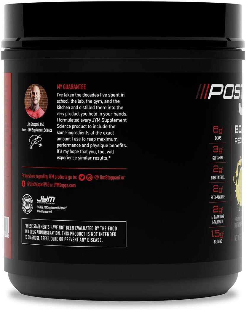 post-jym-active-matrix-amino-recovery-powder-lemonade-flavor---maximum-strength-and-performance-with-creatine-hcl-bcaas-glutamine-carnitine-betaine-and-taurine---30-servings-2