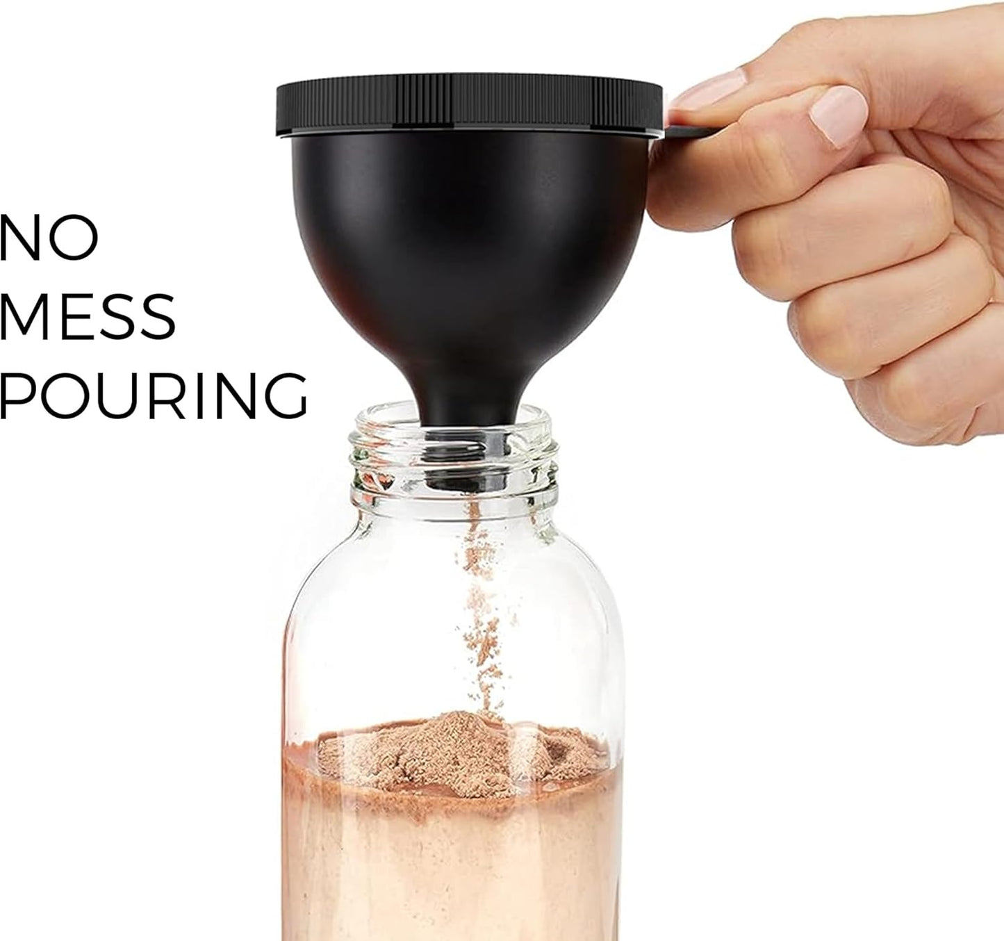 set-of-4-gomoyo-shaker-bottles-with-agitator-5-protein-funnels-with-carabiner---bpa-free-dishwasher-safe-8