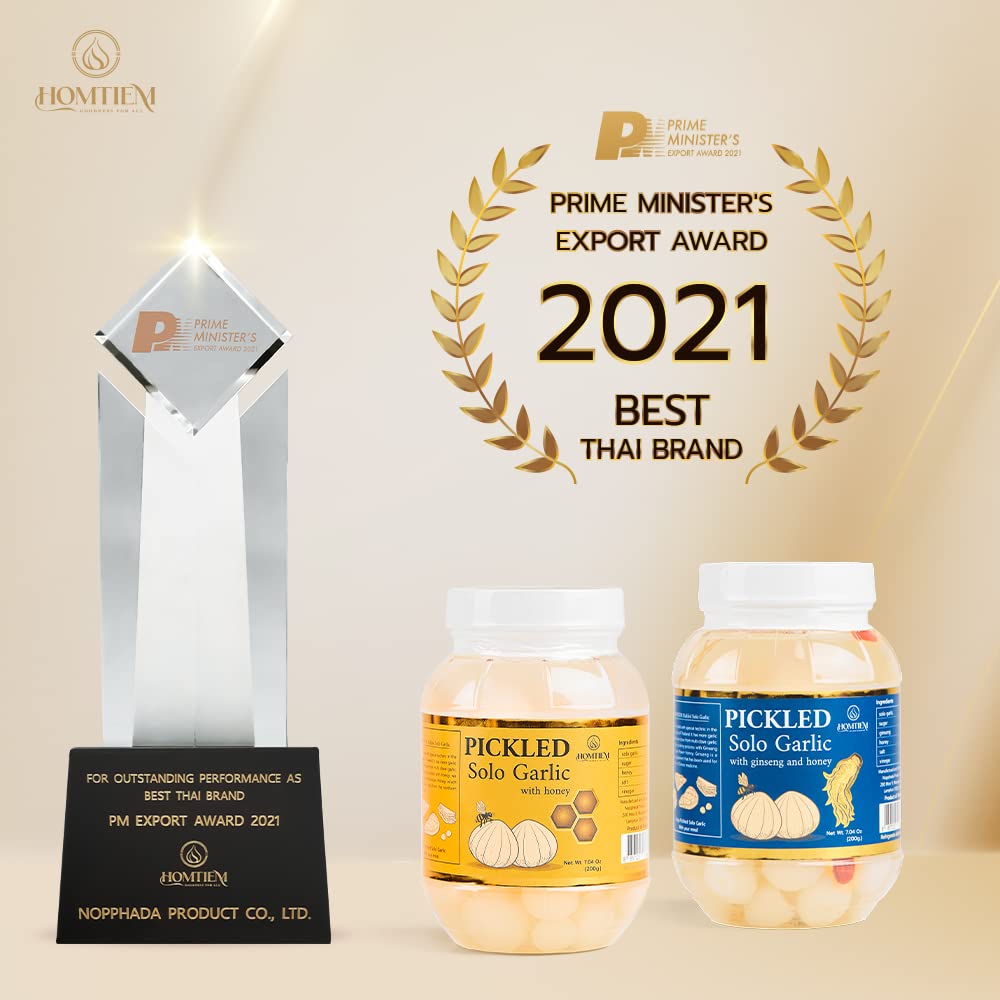 homtiem-pickled-solo-garlic-with-honey---704-oz-200g---no-additives-or-preservatives---ideal-for-spicy-pickled-garlic-salads-and-antipasto---healthy-food-option-for-recipes-7