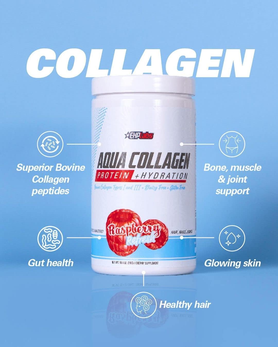 hydrolyzed-collagen-peptides-powder---raspberry-flavor-grass-fed-bovine-collagen-10g-protein-hydration-gut-health-support-8