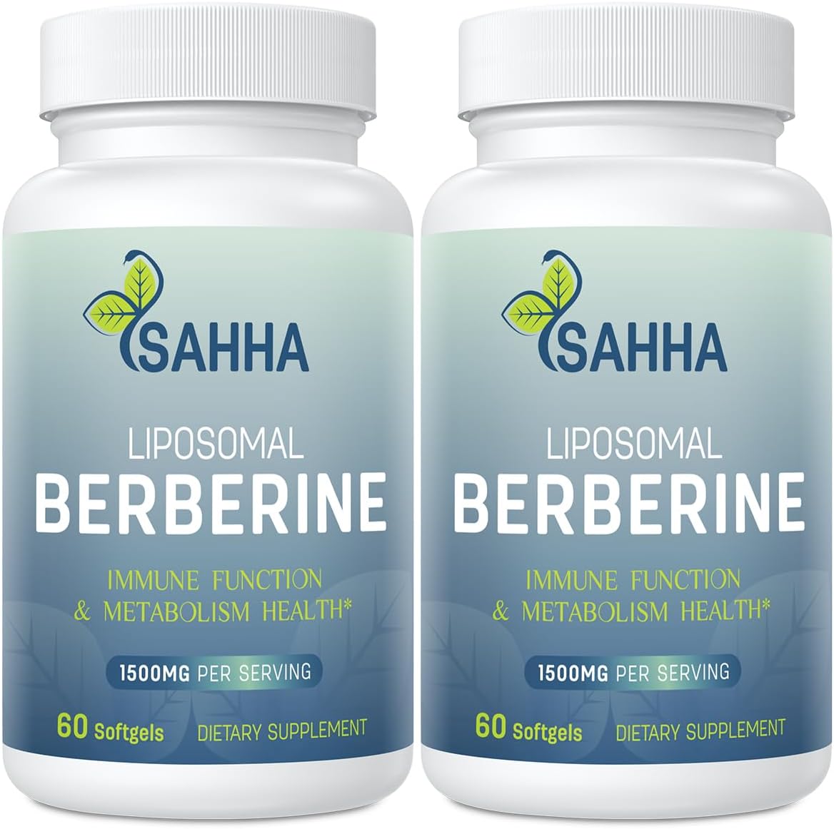High Absorption Berberine HCL Supplement 1500mg - Liposomal Capsules for Immune & Metabolism Support - AMPK Activator - 120 Softgels - Espot.com.au