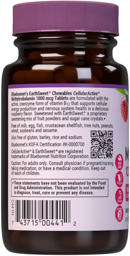 bluebonnet-earthsweet-methylcobalamin-1000-mcg-chewable-tablets---vegan-gluten-free-raspberry-flavor---supports-energy-metabolism-boost---active-coenzyme-vitamin-b12-3