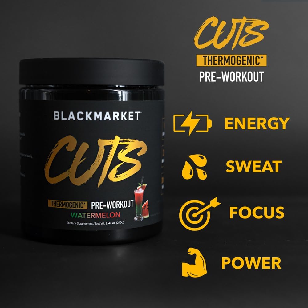 watermelon-flavored-pre-workout-powder-drink-mix-for-muscle-definition---thermogenic-energy-boost-for-men-women---creatine-free-formula---30-servings-5
