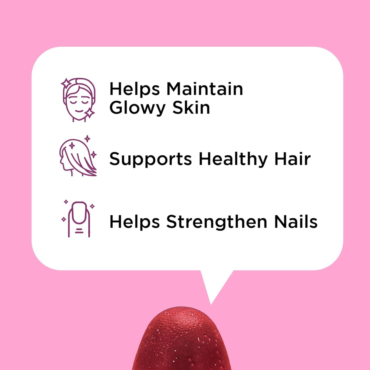 pretty-gummy-hair-skin-and-nails-supplement-with-biotin-collagen---orangewatermelon-flavor---60-count---adults-3