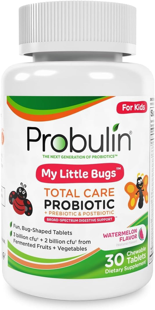 probulin-total-care-my-little-bugs-chewable-tablets---prebiotics-probiotics-postbiotics---5-billion-cfu---15-strains---twin-pack-1