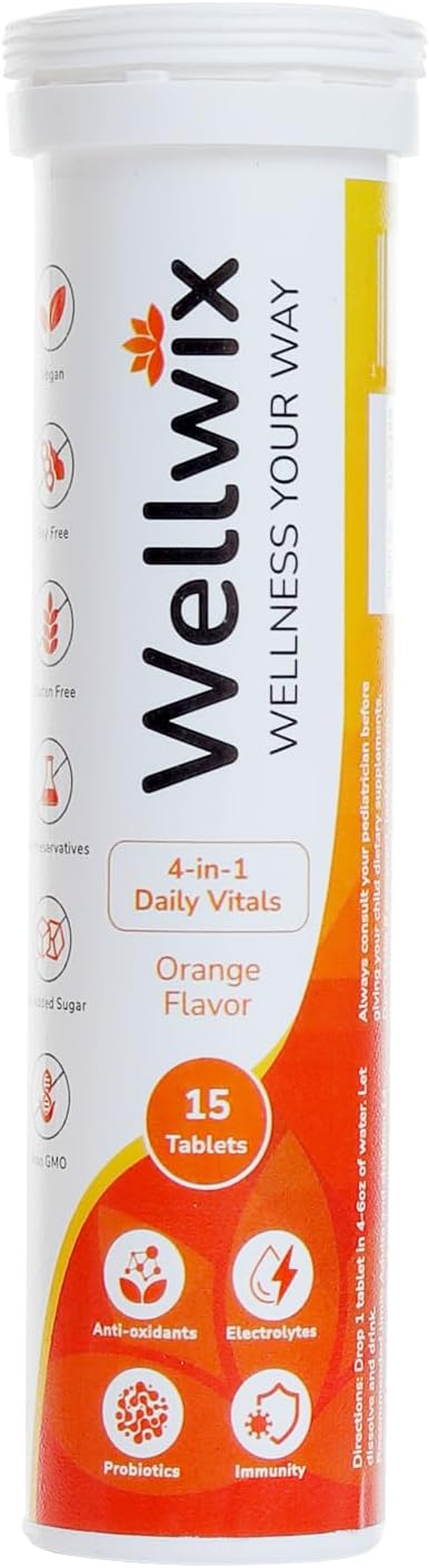 wellwix-daily-vitals-electrolytes-immunity-antioxidants-probiotics---vitamin-c-1000mg-sodium-200mg-potassium-100mg-vitamin-d3-b12---effervescent-tablets-2