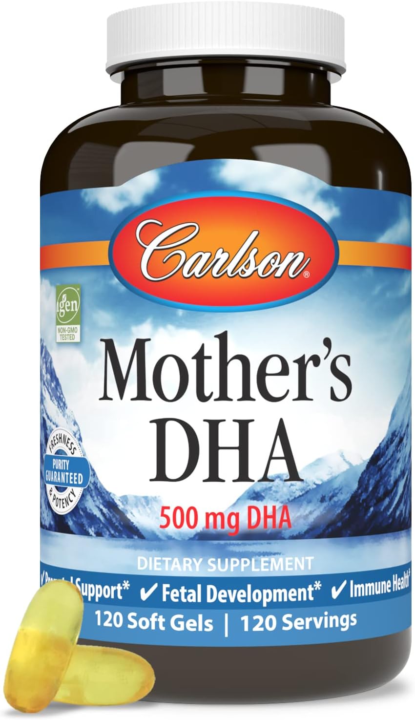 carlson-mothers-dha-softgels---500mg-dha-for-prenatal-support-fetal-development-immune-health---120-count-5