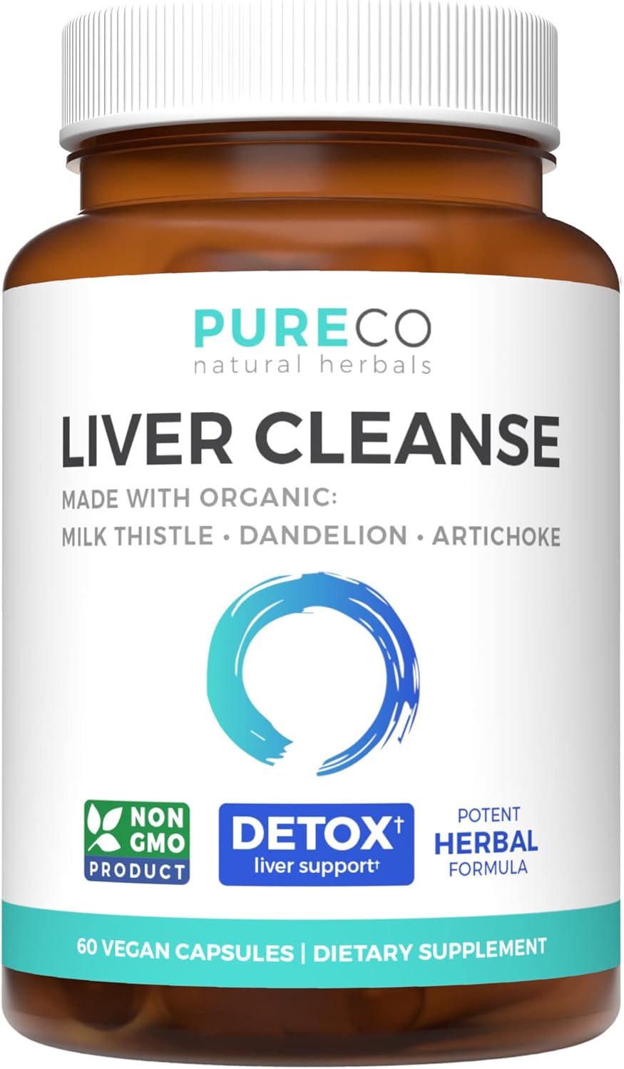 Organic Cranberry Powder & Liver Cleanse Bundle - Detox Berry Blend with 50:1 Cranberry Extract (100 Servings) & Liver Cleanse Capsules - Non-GMO (1-Month Supply) - Espot.com.au