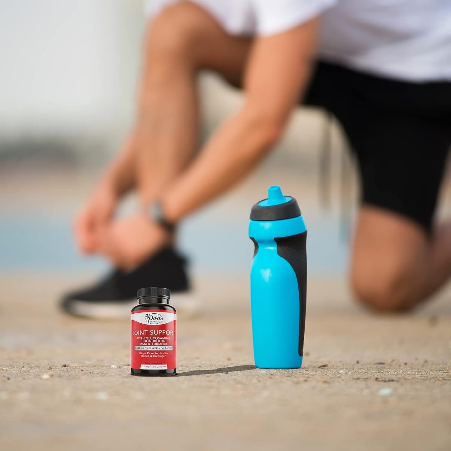 Natural Joint Support Supplement with Glucosamine, Chondroitin, Turmeric, MSM, and Boswellia - 270 Capsules - Espot.com.au