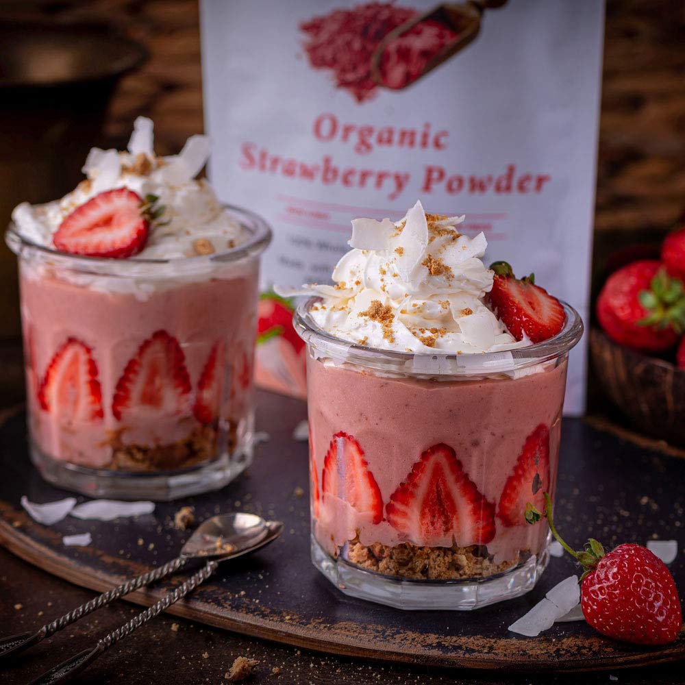 organic-freeze-dried-strawberry-powder---4-oz-non-gmo-vegan-superfood-for-baking-smoothies-and-prepping-keto-paleo-friendly-4