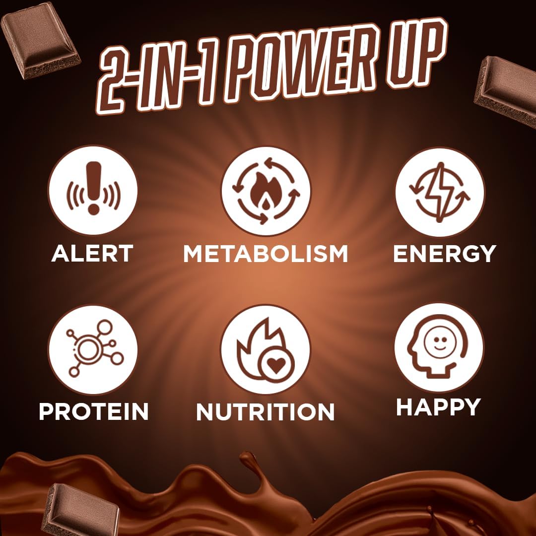 chocolate-g-fuel-protein-energy-drink-powder---pre-workout-caffeine-mix-for-gaming---sugar-free-focus-amino---vitamin-antioxidants---19oz-20-servings-3