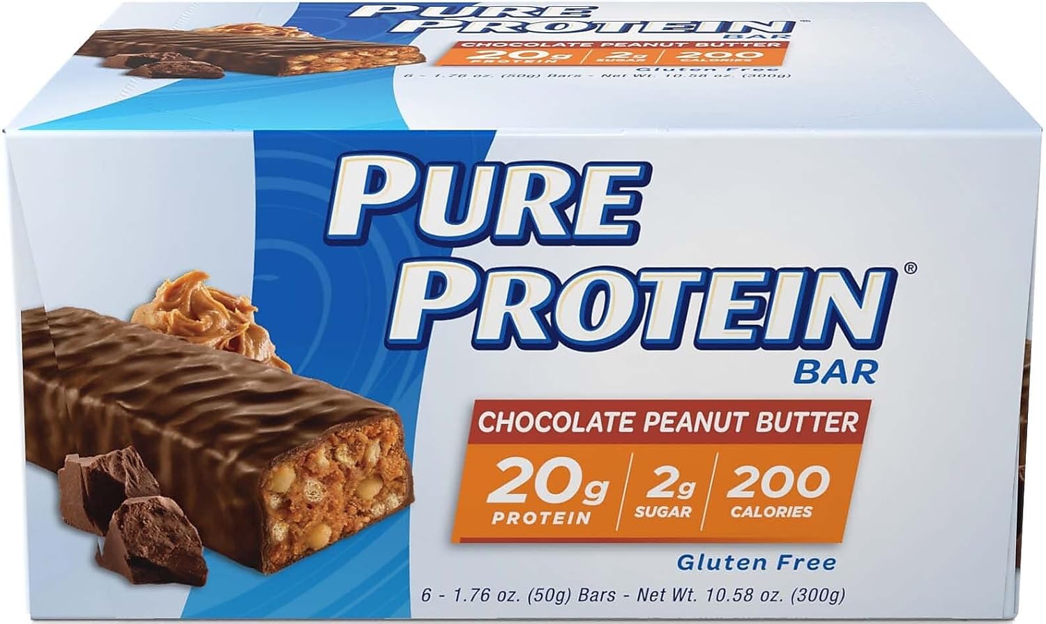 chocolate-peanut-butter-pure-protein-bars-6-pack-50g-each---high-protein-snack-for-muscle-recovery-and-energy-boost-2