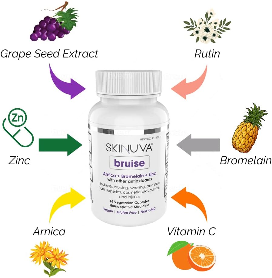 skinuva-bruise-supplement---arnica-bromelain-zinc-for-bruising-swelling---homeopathic-remedy---14-capsules-7-days-5