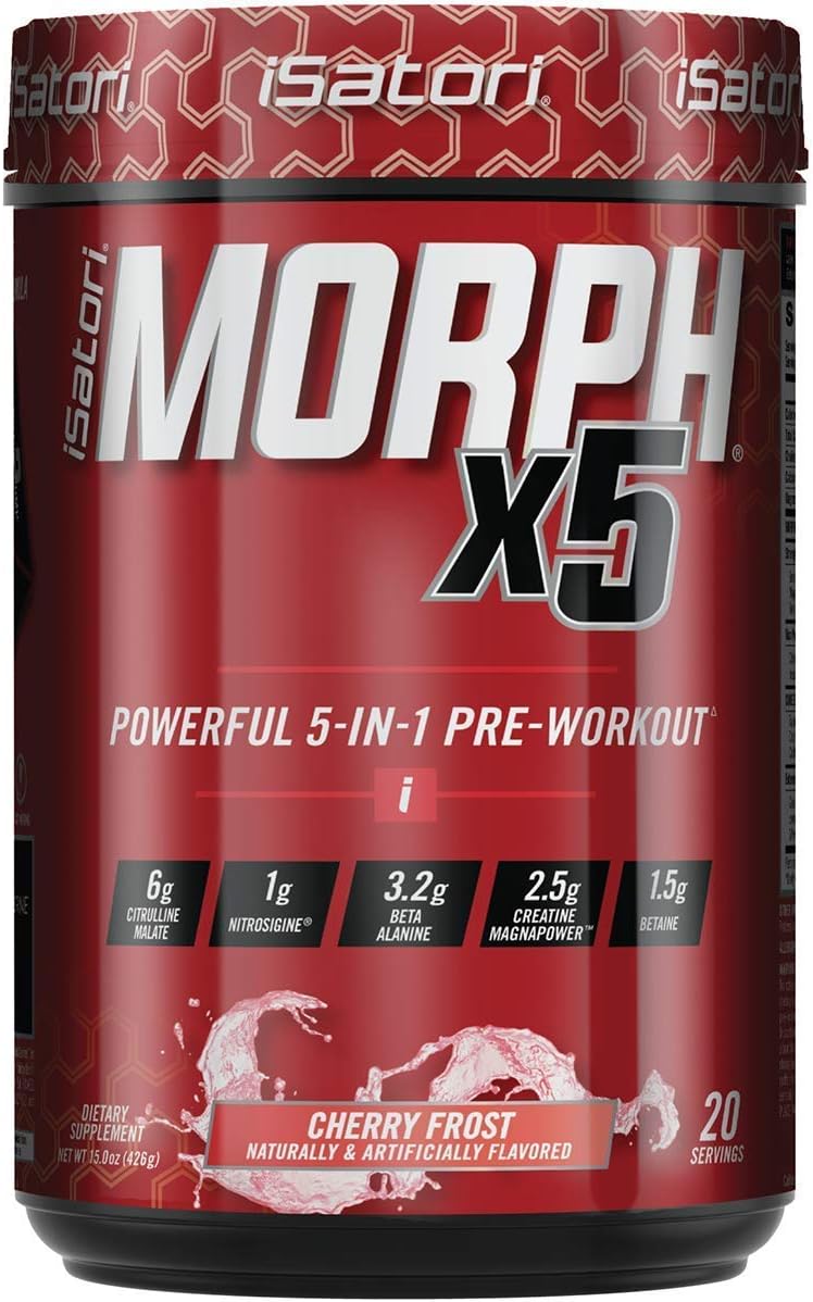 isatori-morph-xtreme-pre-workout---bombsicle-flavor-20-servings-with-classic-clear-blender-bottle-red-top-7