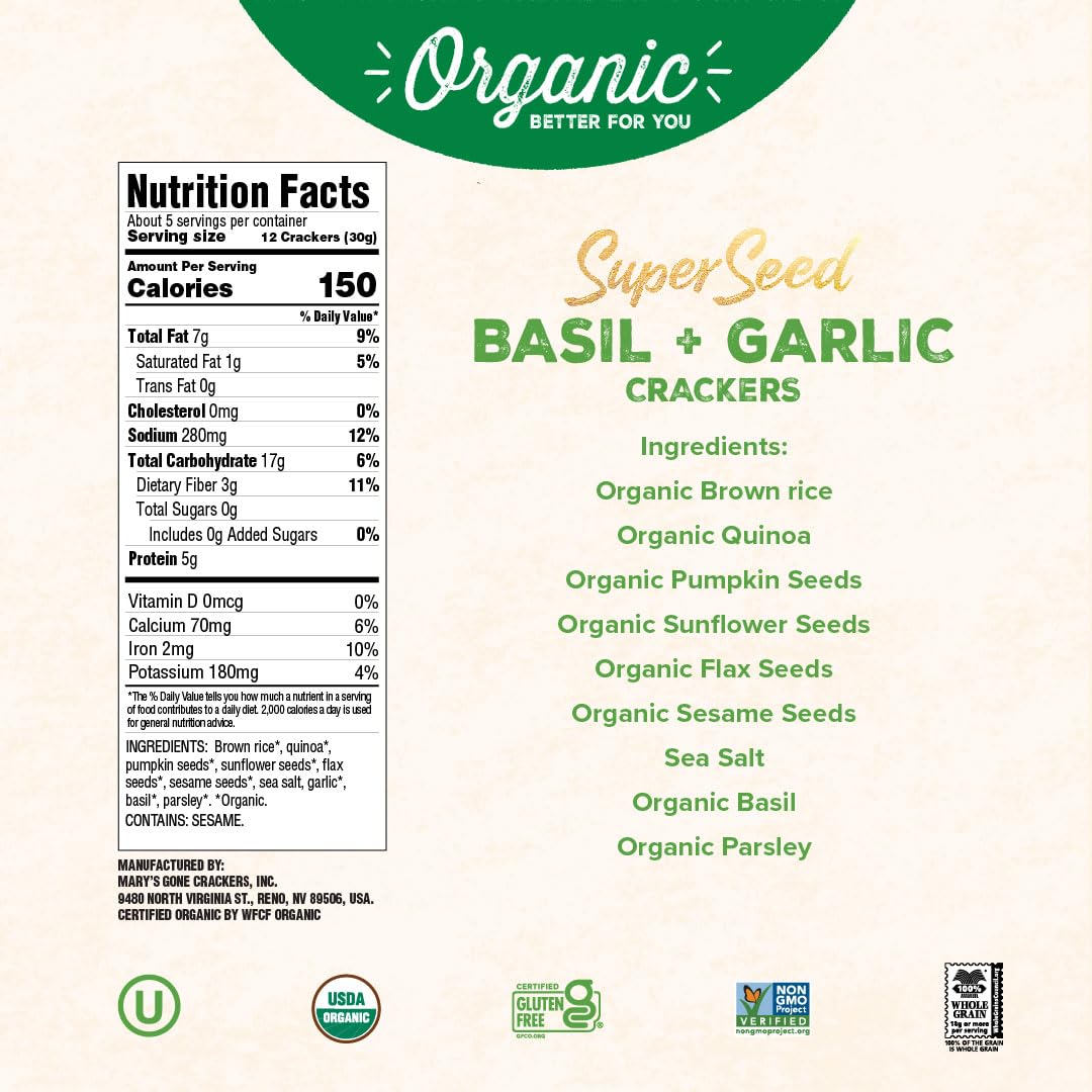 organic-basil-garlic-super-seed-crackers-gluten-free-plant-based-protein-snack---55-oz-pack-of-1-by-marys-gone-crackers-6
