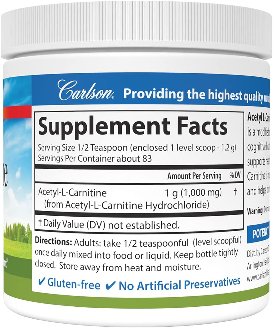 carlson-acetyl-l-carnitine-powder-for-cognitive-health-brain-function-muscle-support---free-form-amino-acid-supplement-353-oz-2
