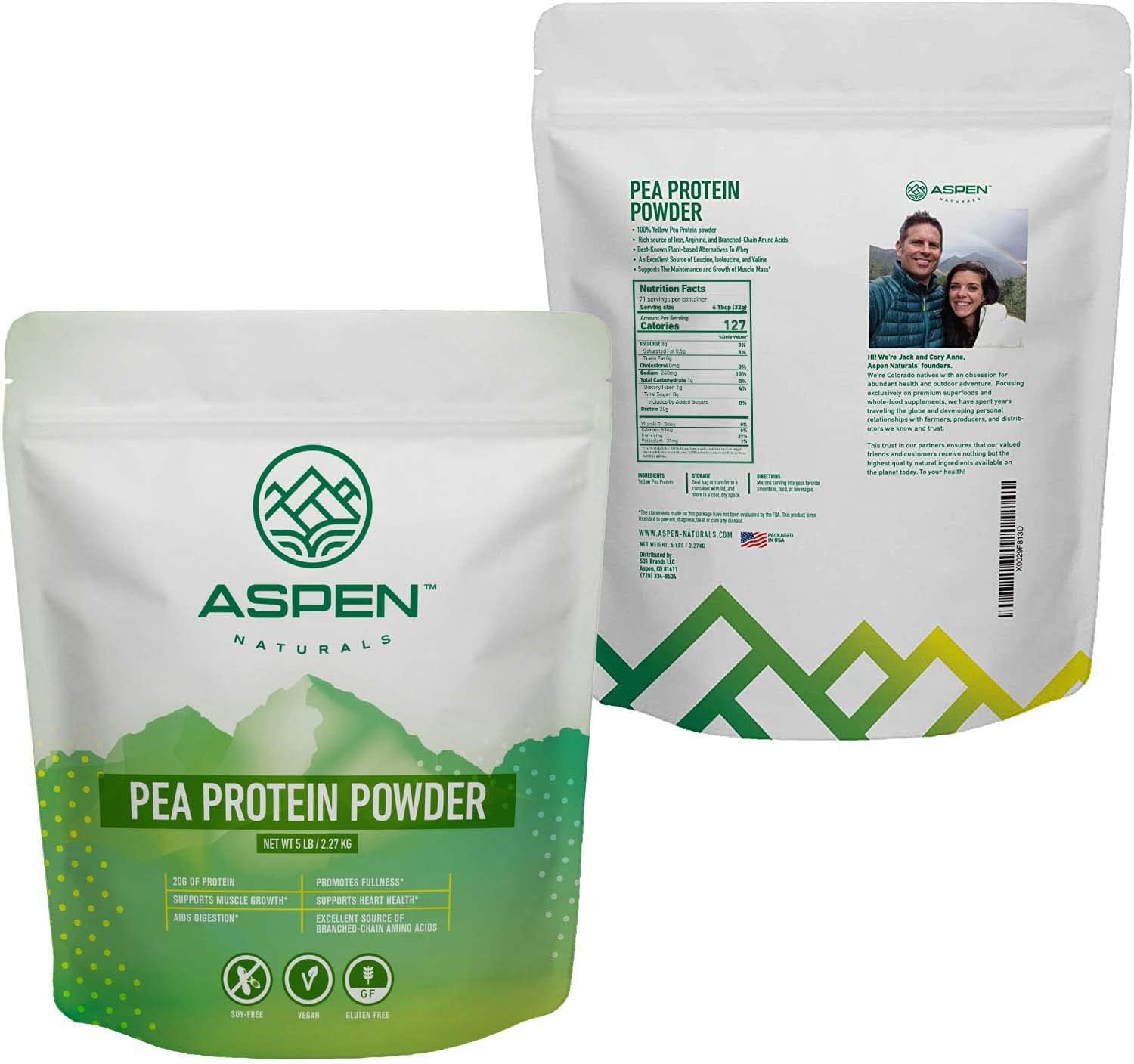 5lb-aspen-naturals-pea-protein-powder---supports-muscle-growth-digestion-fullness-and-heart-health-unflavored-plant-based-soy-gluten-free-non-gmo-vegan-keto-low-carb---26g-protein-per-serving-2