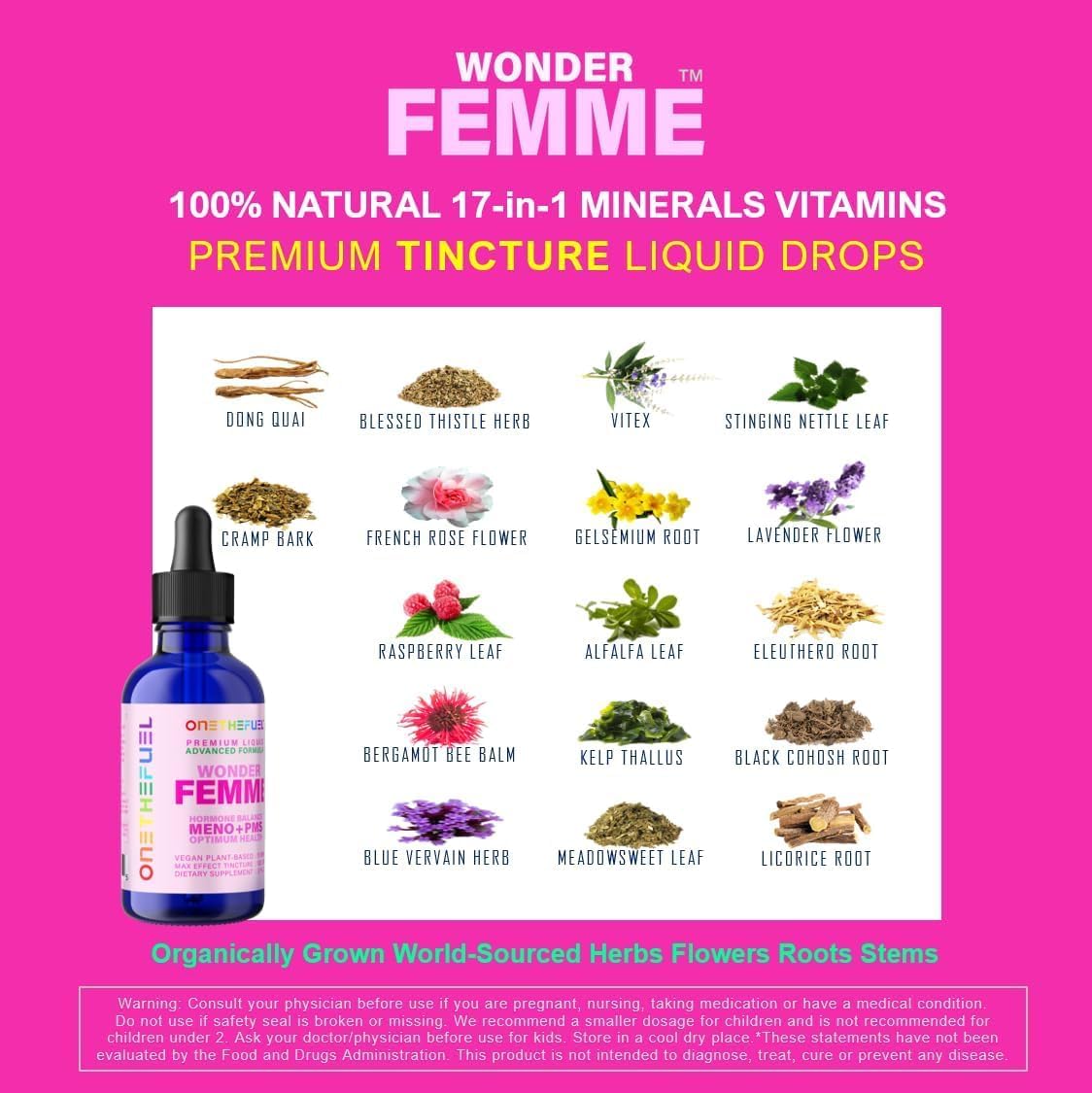wonder-femme-plant-based-menopause-support-supplement---hormone-balance-hot-flashes-relief-with-17-herbal-ingredients---natural-estrogen-health-tincture-2-oz-4
