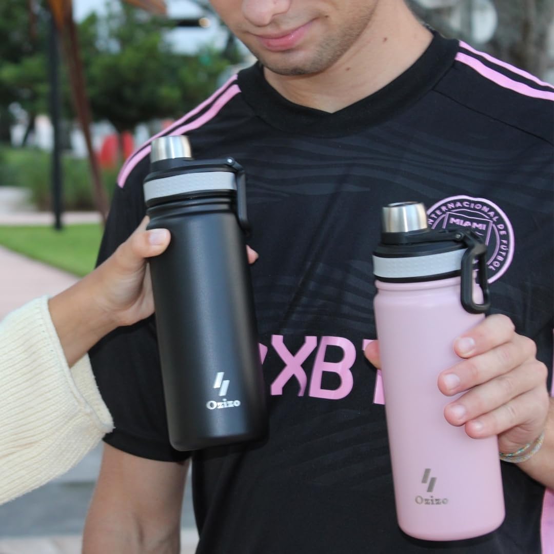 stainless-steel-protein-shaker-bottle-with-filter-and-mixing-ball---22-oz-capacity-by-ozizo-2
