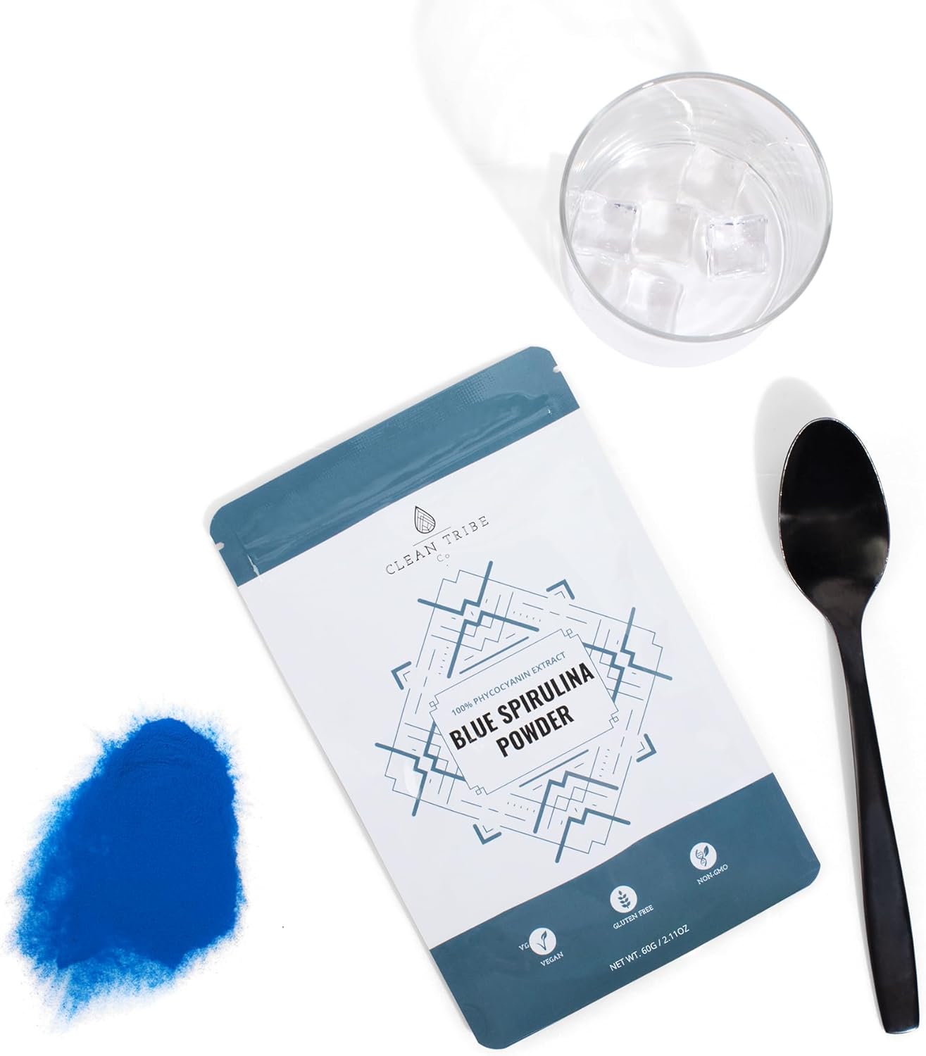 blue-spirulina-powder-with-pure-phycocyanin---gluten-free-vegan-protein-superfood-for-smoothies-baking---no-fishy-smell---60-servings-5