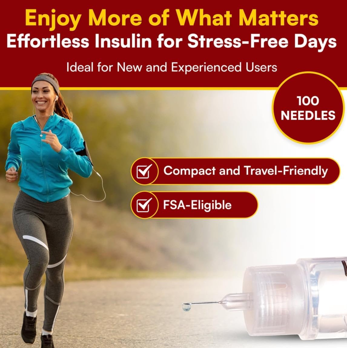 extra-lubricated-advocate-diabetic-pen-needles-31g-5mm---100-count-box---tri-bevel-insulin-needles---universally-compatible-for-diabetes-care-4