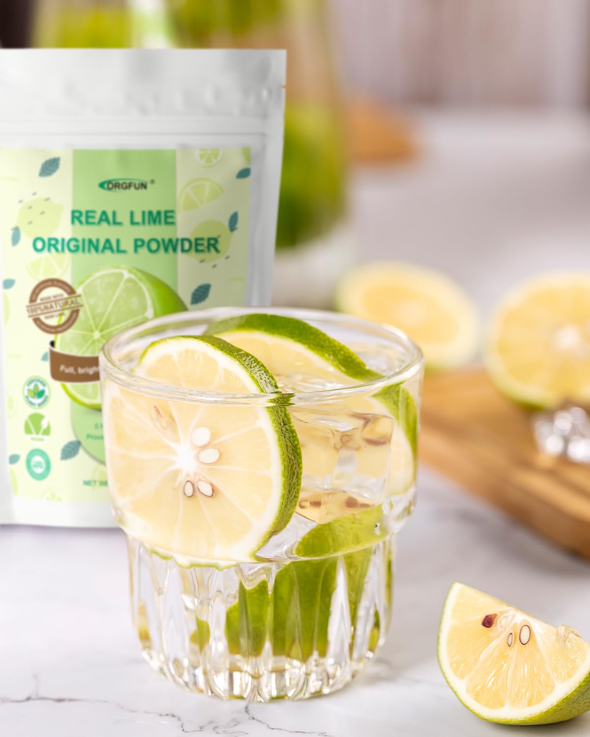 Freeze Dried Lime Powder for Cocktails, Drinks, Smoothies & Cooking - 7.06 Oz - Espot.com.au