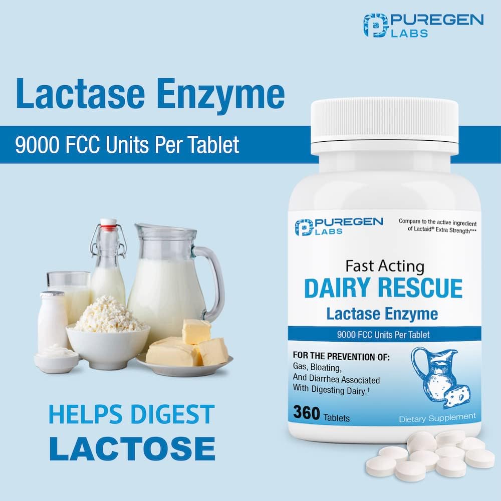 puregen-labs-dairy-relief-fast-acting-lactase-enzyme-9000-fcc---360-tablets-for-lactose-intolerance-5