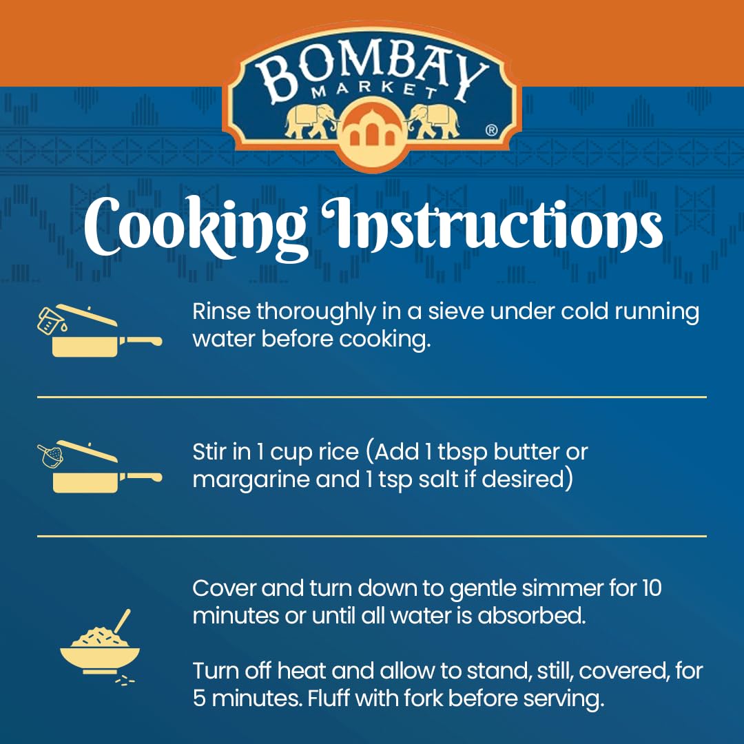 4lb-bombay-market-brown-basmati-rice---fragrant-long-grain-basmati-rice-with-nutty-flavor---aromatic-basmati-rice-for-cooking-9