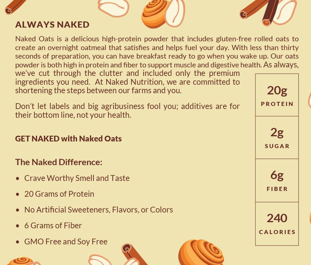 naked-nutrition-cinnamon-overnight-oats-with-whey-protein---high-protein-gluten-free-instant-breakfast-shake---12-servings-6