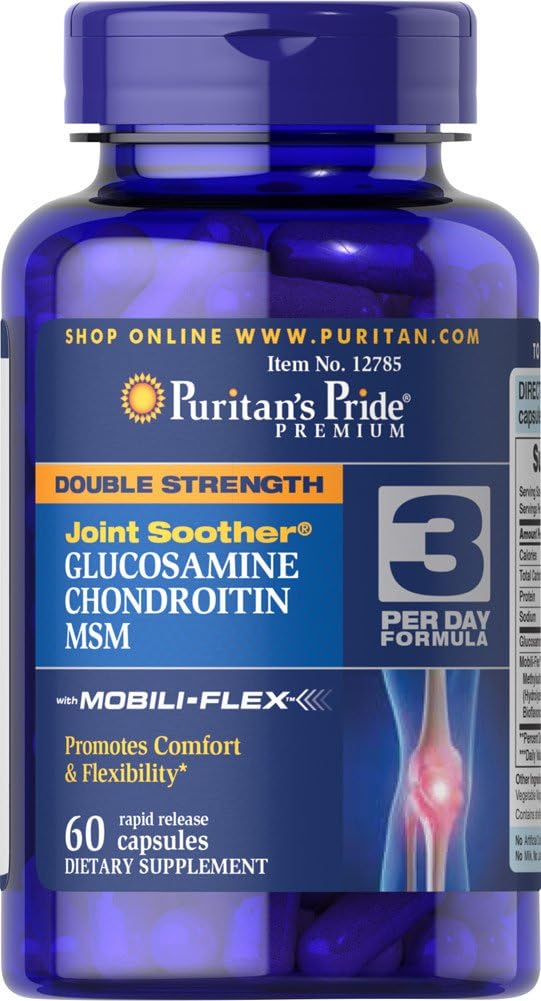 puritans-pride-double-strength-glucosamine-chondroitin-msm-joint-soother---60-coated-caplets---1-bottle---joint-support-supplement-1