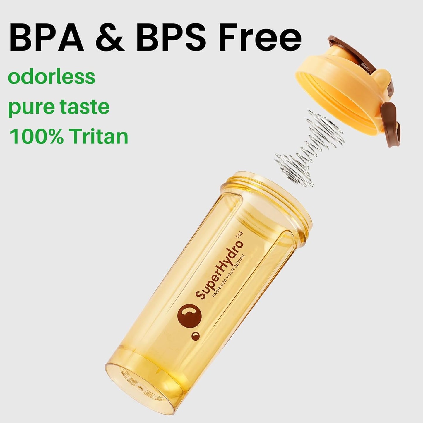 hydro-protein-shaker-bottle-set---24-oz-bpa-free-leak-proof-durable---ideal-for-travel-sports-fitness---3-pack-in-lemon-lavender-rosy-bloom-frosted-mint---men-women-friendly-3