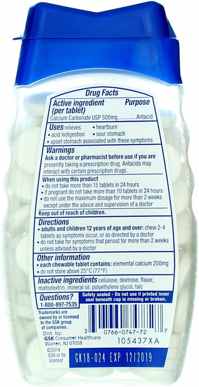 tums-antacid-mint-chewable-tablets---regular-strength---150-ea-x-2-pack---fast-heartburn-relief-3