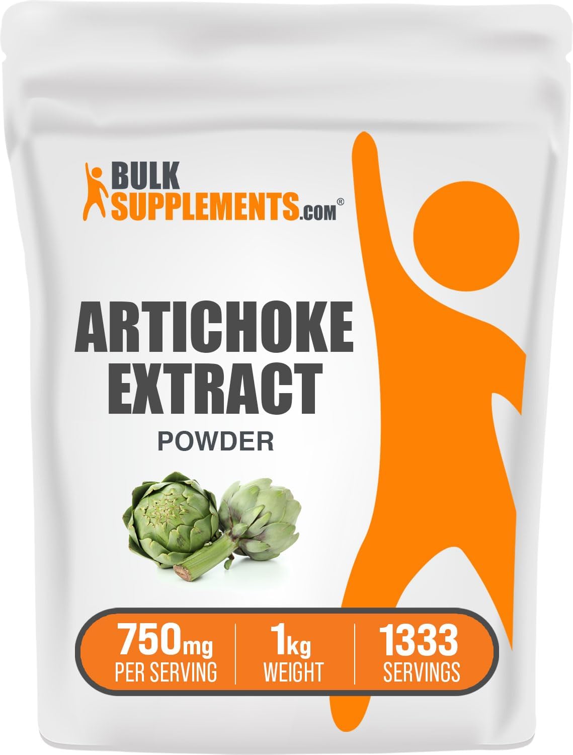 bulksupplementscom-artichoke-extract-powder---pure-artichoke-leaf-stem-supplement-750mg-per-serving-herbal-gluten-free-1kg-22-lbs-pack-of-1-1