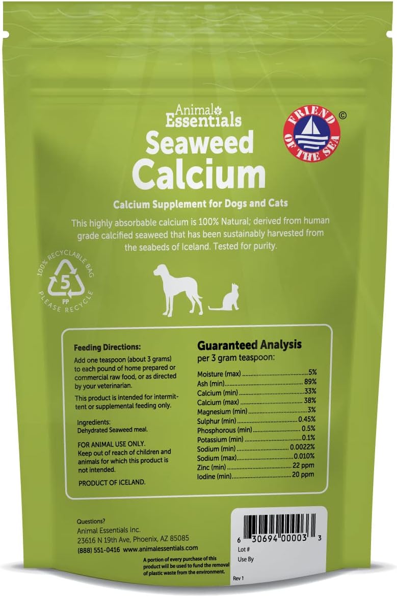 pure-icelandic-seaweed-calcium-supplement-for-dogs-and-cats---high-digestibility-lead-and-hormone-free-lab-tested-magnesium---12-oz-2-pack-9