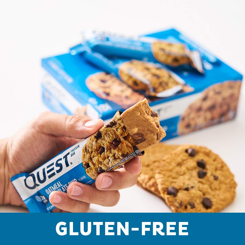 quest-nutrition-oatmeal-chocolate-chip-protein-bars---gluten-free-keto-friendly-snack-with-20g-protein-1g-sugar-5g-net-carbs---12-count-pack-7