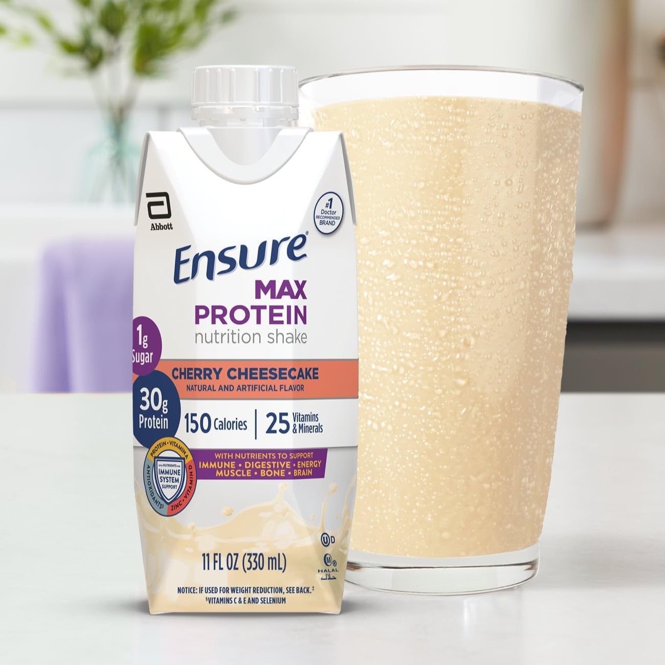 high-protein-cherry-cheesecake-shake---30g-protein-1g-sugar-11-fl-oz---pack-of-12---max-nutrition-shake-11